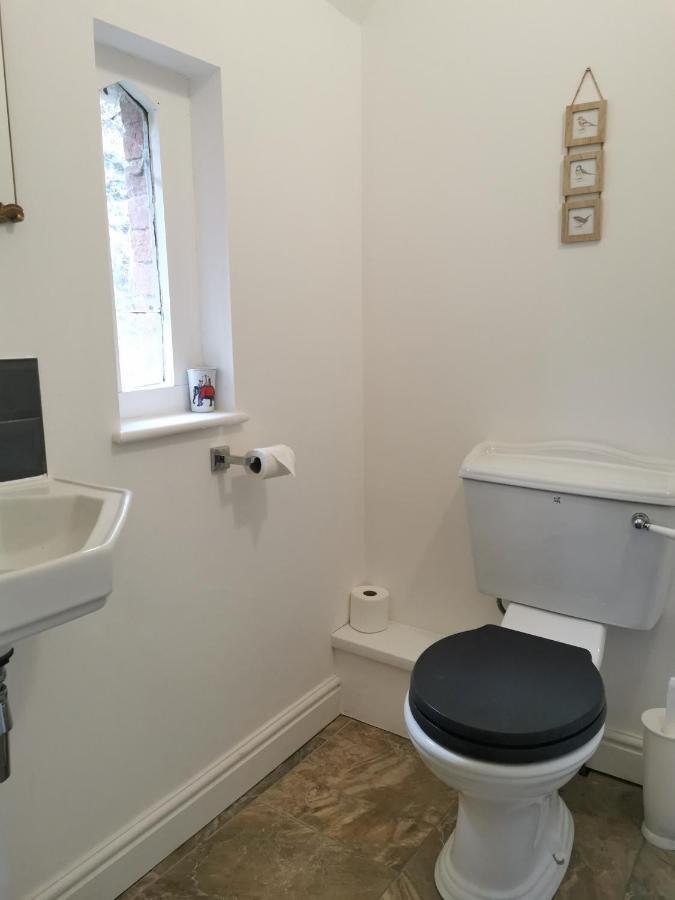 The Coach House Apartment At Cefn Tilla Court, أوسك المظهر الخارجي الصورة